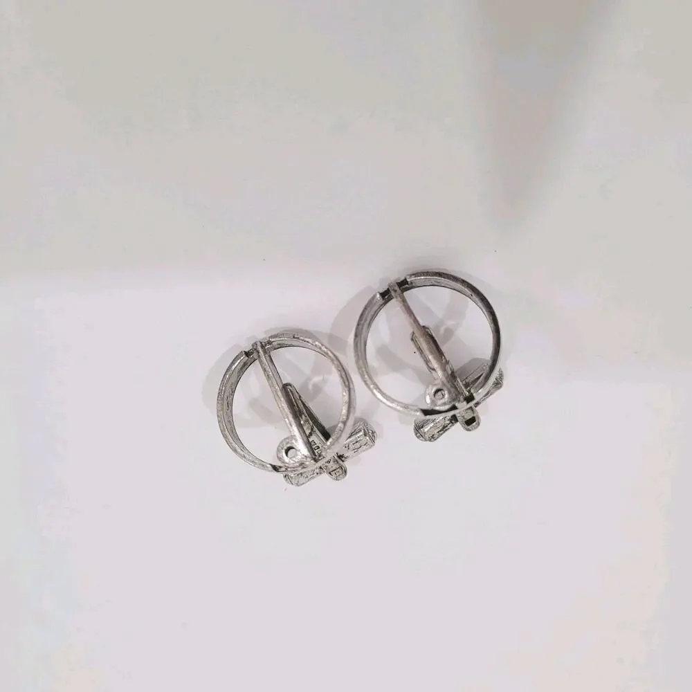 Dunhill Sterling Silver D Logo Cufflinks Engraved Marked Designer Vintage